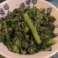 北海道伯爵's cooksnap of when they made ほうれん草胡麻和え (春菊も可).