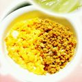 ひぃたろぉ～♪'s cooksnap of when they made 冷凍豆腐で簡単そぼろ.