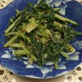 TMKnyanya's cooksnap of when they made ピリッと美味しい～水菜のからし和え.