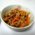 truemoon's cooksnap of when they made ☆栄養満点☆小松菜と人参の納豆和え☆.