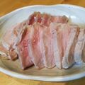 杏bow's cooksnap of when they made 塩麹さんで～ハム豚(トン).