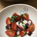 まちこり's cooksnap of when they made 簡単☆タコとトマトとネギのサラダ☆.