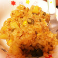 さあぉ's cooksnap of when they made 簡単！さつまいもとチキンのパエリア風ご飯.