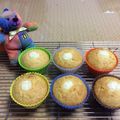 くまのククちゃん's cooksnap of when they made クリームチーズ＋ジャムでカップケーキ.