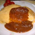 Jock's cooksnap of when they made カレー☆オムライス.