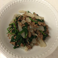 ラピュタン's cooksnap of when they made 超簡単☆大根とひき肉の塩炒め♪.