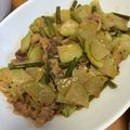 a0imama♡'s cooksnap of when they made 豚肉とハヤトウリの炒め物.