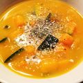 ayatimez's cooksnap of when they made ミキサーなしで！かぼちゃのポタージュ.