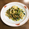 きらきらきむちゃん's cooksnap of when they made ごま油と焦がし醤油でネギ炒め.