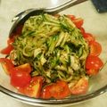 ちほちっち's cooksnap of when they made ゆで鶏で中華風春雨サラダ♪.