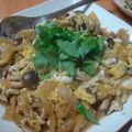 haruchiko's cooksnap of when they made ふわとろ～まいたけたっぷり親子丼♡.