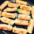 ほのほの。's cooksnap of when they made 野菜の肉巻き(オクラ、アスパラ、トマト).