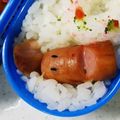eiyoushi's cooksnap of when they made 簡単１本で２人♪弁当サイズなソーセー人⭐.