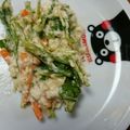 whitepocky's cooksnap of when they made 水菜とにんじんの白和え☆簡単.