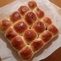 mozimozi's cooksnap of when they made チョコ＆くるみのちぎりパン(HB使用).