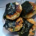 ぱいみん's cooksnap of when they made のりを巻いて磯辺焼き風鶏だんご.