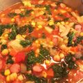 トドこ's cooksnap of when they made ♬ひよこ豆とひき肉のトマトスープ♬.