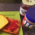 そらいろ猫's cooksnap of when they made ピーナッツバター&ジェリーのサンドイッチ.