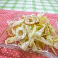 赤い電話's cooksnap of when they made ちくわのレタスサラダ.