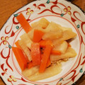 eiyoushi's cooksnap of when they made 母の味♡大根とにんじんの【きんちゃん煮】.