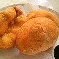 mama57's cooksnap of when they made なつかしい☆給食きなこパン(揚げパン).