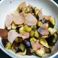 J_son's cooksnap of when they made おつまみに！ナスとハムの甘辛味.