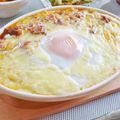簡単手抜きママ's cooksnap of when they made ミートソースリメイク！ミラノ風ドリア.