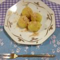 シトゲ's cooksnap of when they made さつまいも団子にあずきのせ.