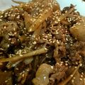 ☆MAHALO★'s cooksnap of when they made 甘辛★うまうま…牛ごぼう.