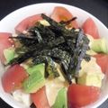 ＊もも＊'s cooksnap of when they made アボガドと豆腐のマヨ味噌だれ丼.