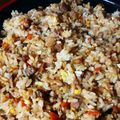 まぁむかんとりぃ's cooksnap of when they made シャンタンでパラパラチャーハン.