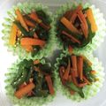 harurun26's cooksnap of when they made 野菜でもう一品★人参とピーマンの金平.