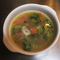 ラクラクダ's cooksnap of when they made 小松菜の簡単中華スープ＊.