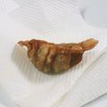 hiropiyos's cooksnap of when they made ピーマン嫌いの子どもが食べる揚げ餃子♪.