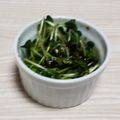 アクセル☆'s cooksnap of when they made 簡単小鉢一品✿かいわれ大根の海苔佃煮和え.