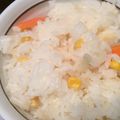 フランクフルトJr's cooksnap of when they made コーンと切干 de 炊き込みごはん♪.