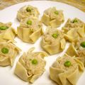 さるちゃんばなな's cooksnap of when they made ぷりぷりエビと鶏ひき肉のシューマイ.
