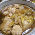 porin☆nu's cooksnap of when they made 簡単！ 白菜と お豆腐の団子の 和風煮♪.