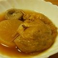 ゆかり＊'s cooksnap of when they made おでんの素で☆牛肉と白ネギの巾着煮♪.
