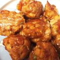 sasafula's cooksnap of when they made 豚薄切り×れんこん肉だんご【香味ケチャ】.