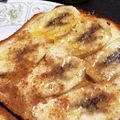 キューティーらぶぞう's cooksnap of when they made バナナトースト.