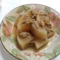くるmilk's cooksnap of when they made 大根とシーチキンの煮物.