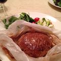 hicatano's cooksnap of when they made 元ステーキ職人直伝包み焼き豆腐ハンバーグ.