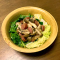 しゅがのすけ's cooksnap of when they made 炒めキノコとほうれん草のサラダ.