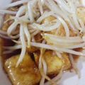 doll娘's cooksnap of when they made もやしと豆腐のトロ～リ炒め.