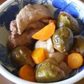 雨風食卓's cooksnap of when they made 鶏砂肝とじゃがいものオイスターソース煮.
