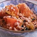 クック6DDPP8☆'s cooksnap of when they made ズボラ料理の　かぼちゃのそぼろ煮.