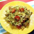 アロハロコモコ's cooksnap of when they made トマト入り★オイマヨ♪野菜チャーハン.