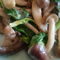 ぽけじん's cooksnap of when they made きのことほうれん草のマヨ炒め.