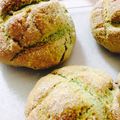 ERICA様's cooksnap of when they made ♥︎さくふわ簡単HMメロンパン♥︎.